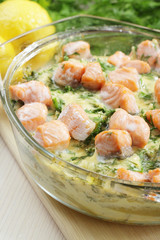 Salmon Quiche