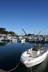 Bâteau sur la Côte d'azur