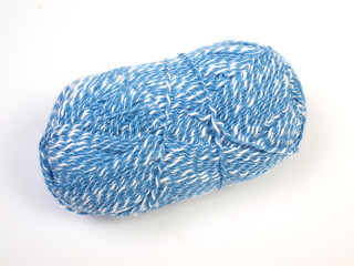 blue yarn