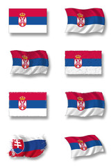 Flag of Serbia