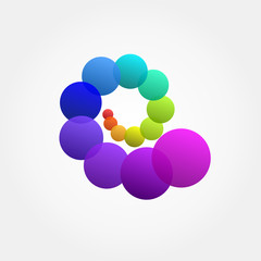 Spirale arcobaleno