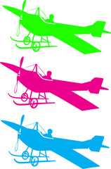 three planes