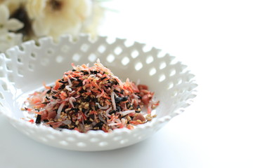 Japanese Dried Prune and Small fishes