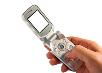 Phone in the hand