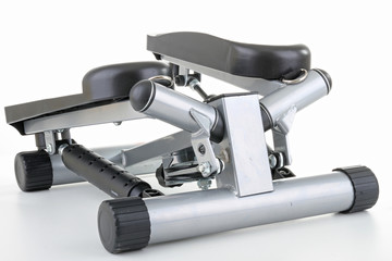 stepper sur fond blanc