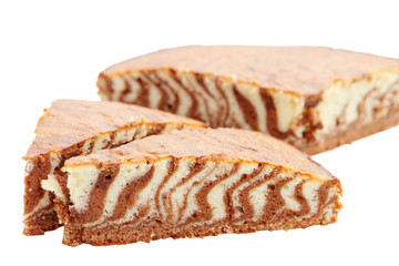 Slices of a sweet pie