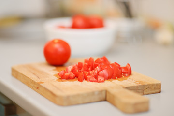 Sliced tomatoes
