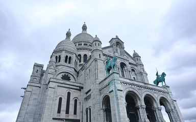 Fototapeta na wymiar La Basilique du Sacre Coeur