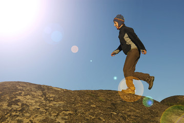 run against the light