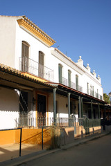 maisons d'El Rocio en Andalousie