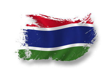 Flag of Gambia