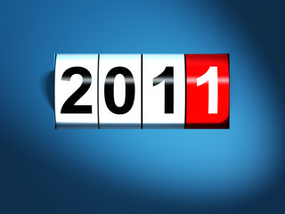 2011 new year background