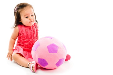 Baby and Ball