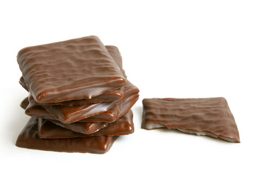 Chocolate pieces