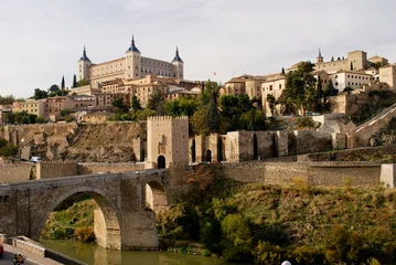Türaufkleber Ansicht von Toledo © Yvann K