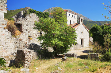 Fototapeta premium Bar Old Town, Montenegro