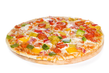 pizza with vegetables