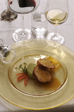 Coniglio farcito con ricotta alle erbette dei magredi