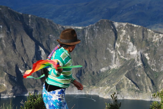 Laguna de Quilotoa, Ecuador