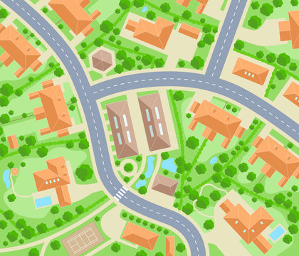 Community Map Clipart