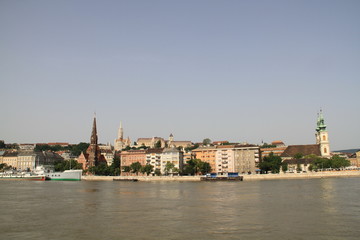 Fototapeta premium Buda, collection d'églises