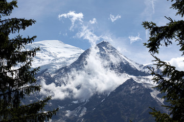 la catena del monte bianco