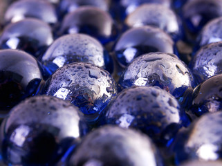 blaues glas #1