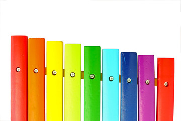 Colorful xylophone