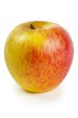 Yellow-red apple