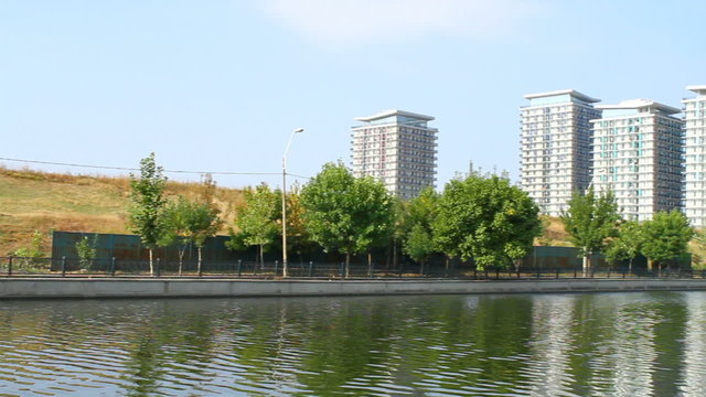 Complex of apartment buildings