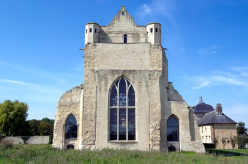 Fototapeta na wymiar Abbaye Ardeny - Caen