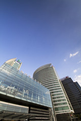 Naklejka premium Financial street in Beijing, china