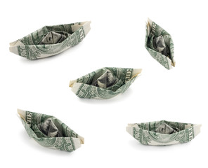 US nave from a dollar money