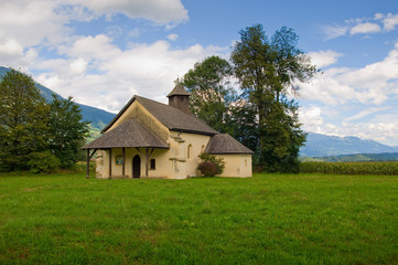 Obraz na płótnie Canvas Countryside's church