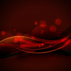 abstract eps10 wave design