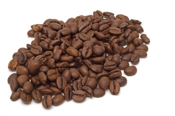 Naklejka premium Kaffee-Bohnen