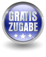 button gratis zugabe