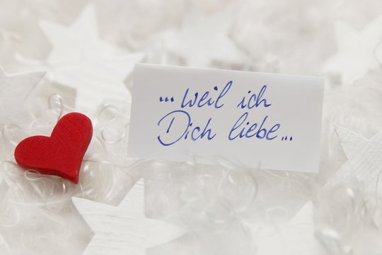 ... weil ich Dich liebe