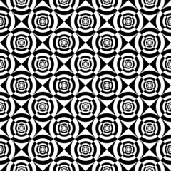 Seamless decorative op art design.