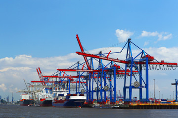 Hamburger Hafen Burchardkai Import Export
