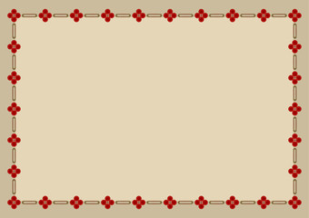 рамка в стиле модерн