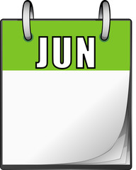 Calendario, mese di Giugno