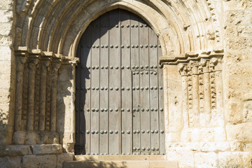 Church of San Felipe, built in the S. XIII transitional Romanesq