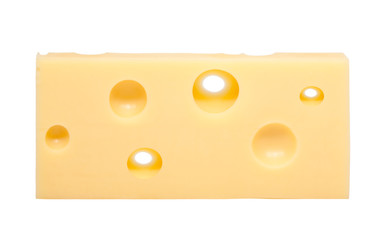 Schweizer Käse mit Löcher