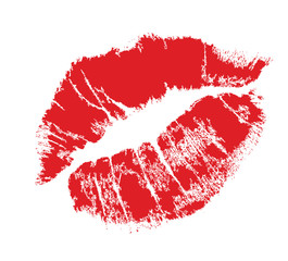 lip mark in jpg and vector