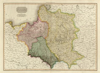 Obraz premium Stara mapa