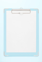 水色のバインダー