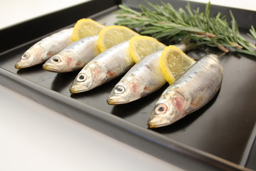 sarde in cucina