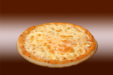 Pizza mit Extra Käse