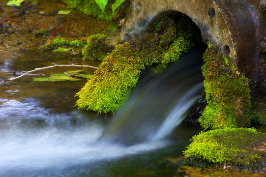 Rustic Water Flow